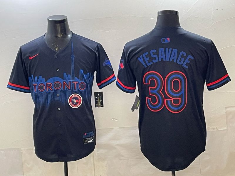 Men 2025 Toronto Blue Jays #39 Yesavage blue Game Nike MLB Jersey style 052->toronto blue jays->MLB Jersey